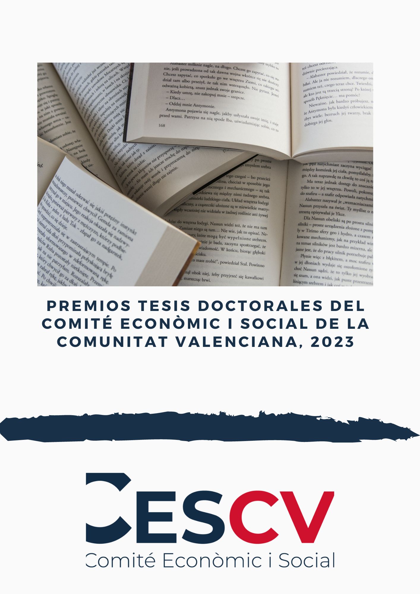 PREMIOS DEL COMITÉ ECONÒMIC I SOCIAL PARA TESIS DOCTORALES, CONVOCATORIA 2023