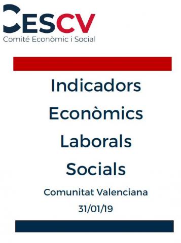 Indicadors Econòmics, Laborals i Socials. Gener 2018