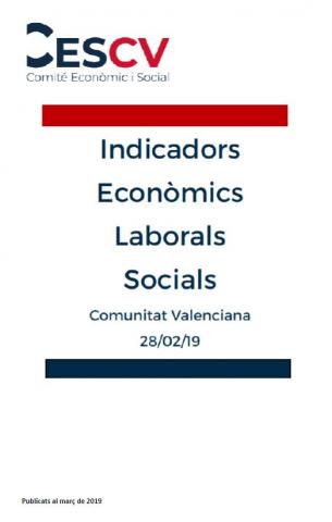 Indicadors Econòmics, Laborals i Socials. Febrer 2019