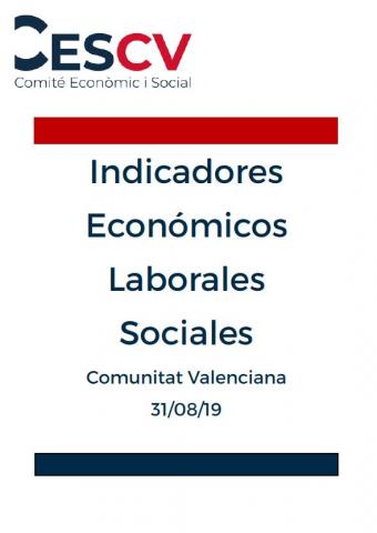 Indicadores Económicos, Laborales y Sociales. Agosto 2019