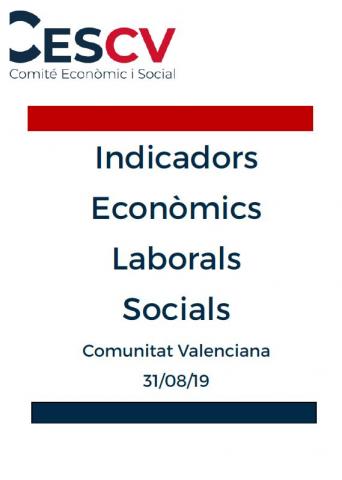 Indicadors Econòmics, Laborals i Socials. Agost 2019