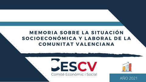 Memòria sobre la situació socioeconòmica i laboral de la Comunitat Valenciana
