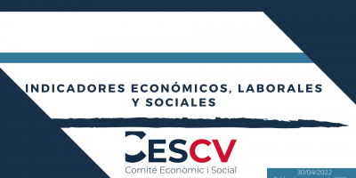 Indicadores Económicos, Laborales y Sociales. Abril 2022