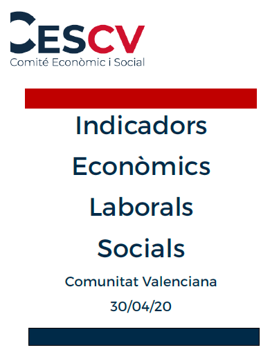 Indicadors Econòmics, Laborals i Socials. Abril 2020