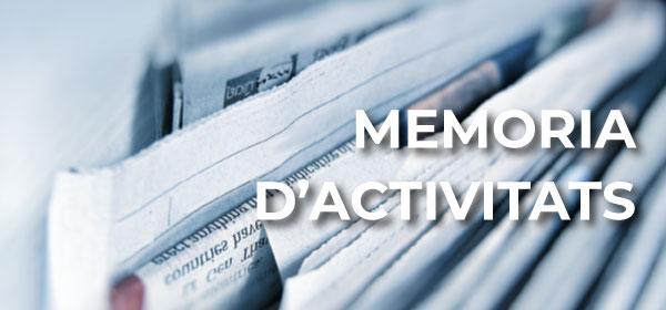 Memories d'activitats