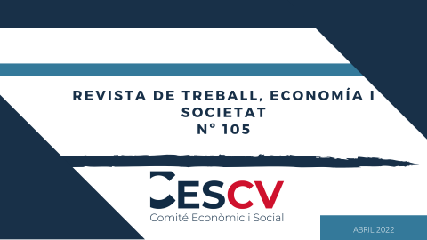 REVISTA DE TREBALL, ECONOMIA I SOCIETAT Nº 105