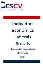 Indicadors Econòmics, Laborals i Socials. Desembre 2018