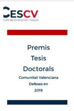 PREMIS DEL COMITÉ ECONÒMIC I SOCIAL PER A TESIS DOCTORALS
