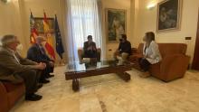 El CES-CV entrega la “Memoria Socieconómica y Laboral de la CV 2020” al presidente del Consell