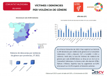 VÍCTIMES I DENÚNCIES PER VIOLÈNCIA DE GÈNERE