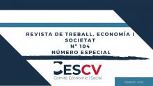 REVISTA DE TREBALL, ECONOMIA I SOCIETAT Nº 104 NÚMERO ESPECIAL