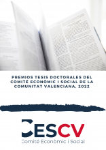PREMIOS DEL COMITÉ ECONÒMIC I SOCIAL PARA TESIS DOCTORALES 2022