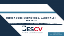 Indicadors Econòmics, Laborals i Socials. Abril 2022