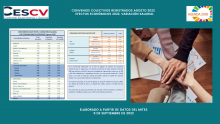 CONVENIOS COLECTIVOS REGISTRADOS AGOSTO 2022 Efectos económicos 2022. Variación salarial
