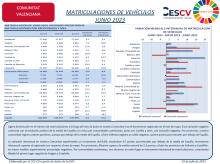 MATRICULACIONES DE VEHÍCULOS  JUNIO 2023