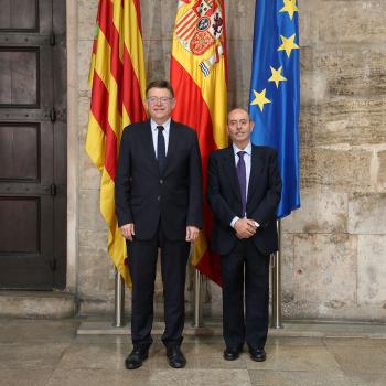 El Molt Honorable President de la Generalitat Valenciana Ximo Puig recibe al Pleno del Comité Econòmic i Social