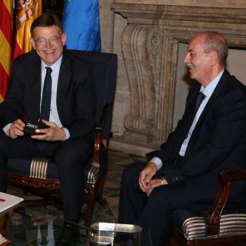 El Molt Honorable President de la Generalitat Valenciana Ximo Puig recibe al Pleno del Comité Econòmic i Social