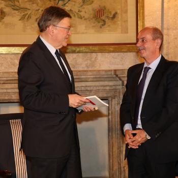 El Molt Honorable President de la Generalitat Valenciana Ximo Puig recibe al Pleno del Comité Econòmic i Social