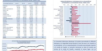 AFILIACIÓN DE EXTRANJEROS A LA SEGURIDAD SOCIAL ENERO 2019