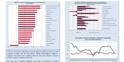 ÍNDEX DE PREUS AL CONSUM (IPC) Gener 2019