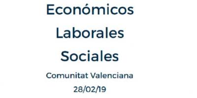 Indicadores Económicos, Laborales y Sociales. Febrero 2019
