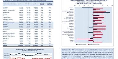 AFILIACIÓN DE EXTRANJEROS A LA SEGURIDAD SOCIAL JUNIO 2021