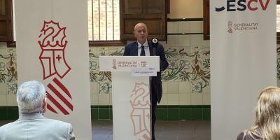 El presidente del Comité Económico y Social de la Comunitat Valenciana (CES-CV), Carlos Luis Alfonso Mellado,presentó a Ximo Puig su renuncia a la presidencia del CES-CV por motivos de salud