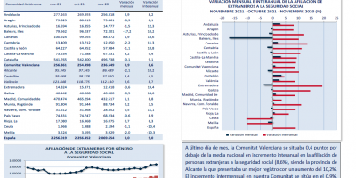 AFILIACIÓN DE EXTRANJEROS A LA SEGURIDAD SOCIAL NOVIEMBRE 2021