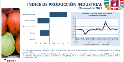 ÍNDICE DE PRODUCCIÓN INDUSTRIAL Noviembre 2021