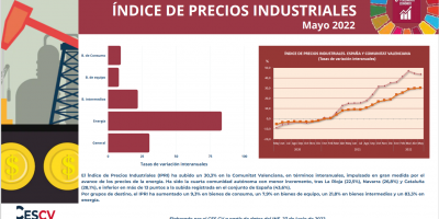 ÍNDICE DE PRECIOS INDUSTRIALES (IPRI) MAYO 2022